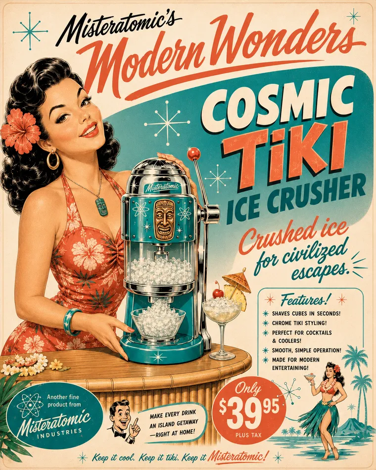 Misteratomic Modern Wonders — visuel 1